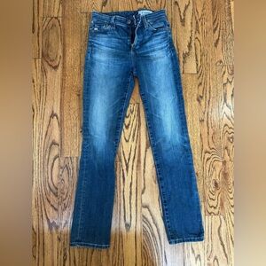 AG Adriano Goldschmied Women's Blue Skinny Jeans